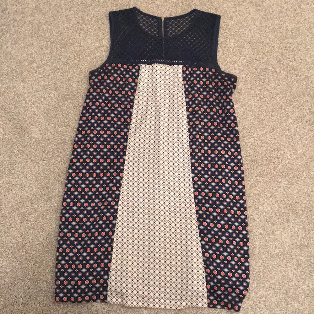 Multi colored sleeveless dress